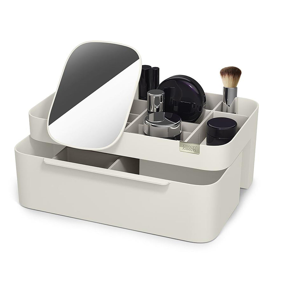 Viva Large Organiser with Mirror-Joseph Joseph-Plastic Box Shop