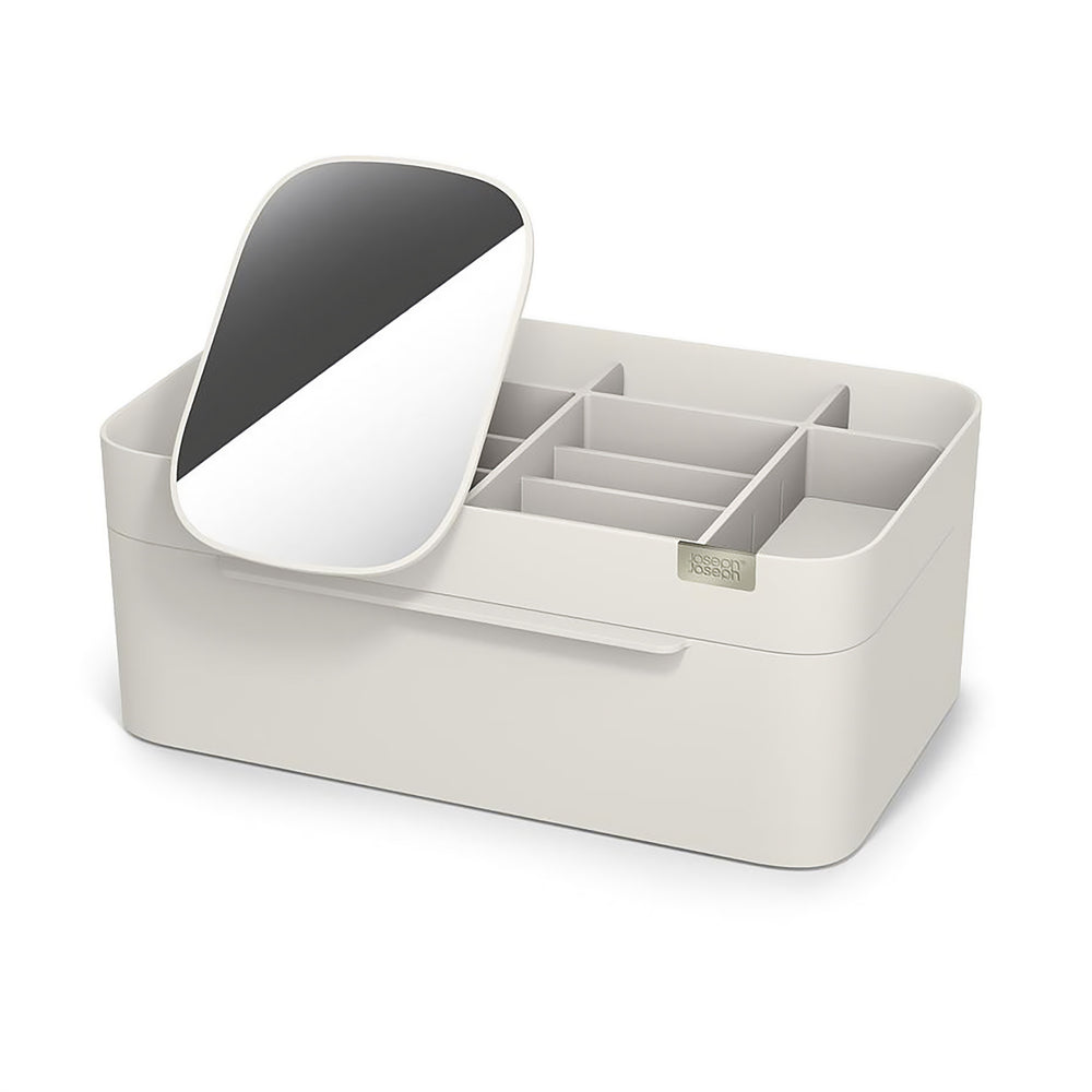 Viva Large Organiser with Mirror-Joseph Joseph-Plastic Box Shop