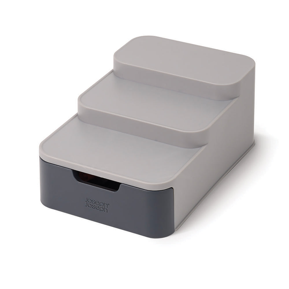CupboardStore Compact Tiered Organiser-Joseph Joseph-Plastic Box Shop