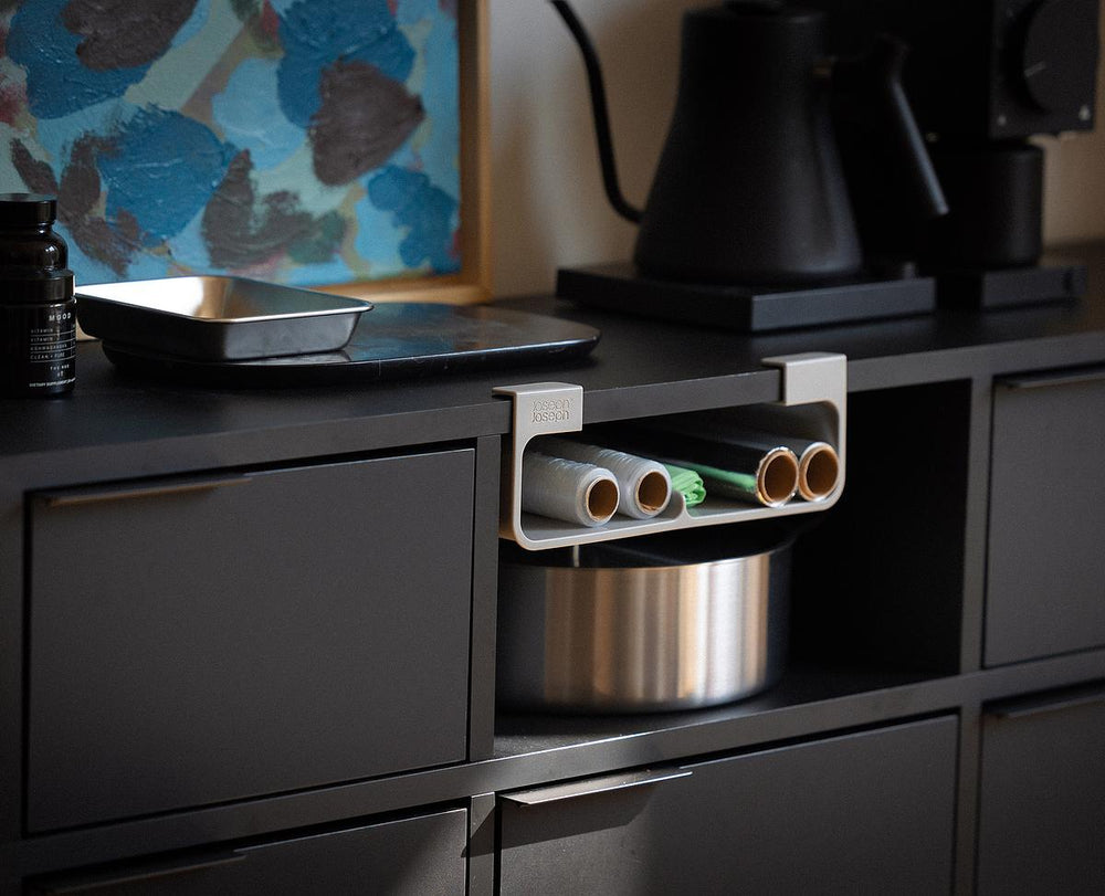 CupboardStore Film, Foil & Bag Organiser-Joseph Joseph-Plastic Box Shop