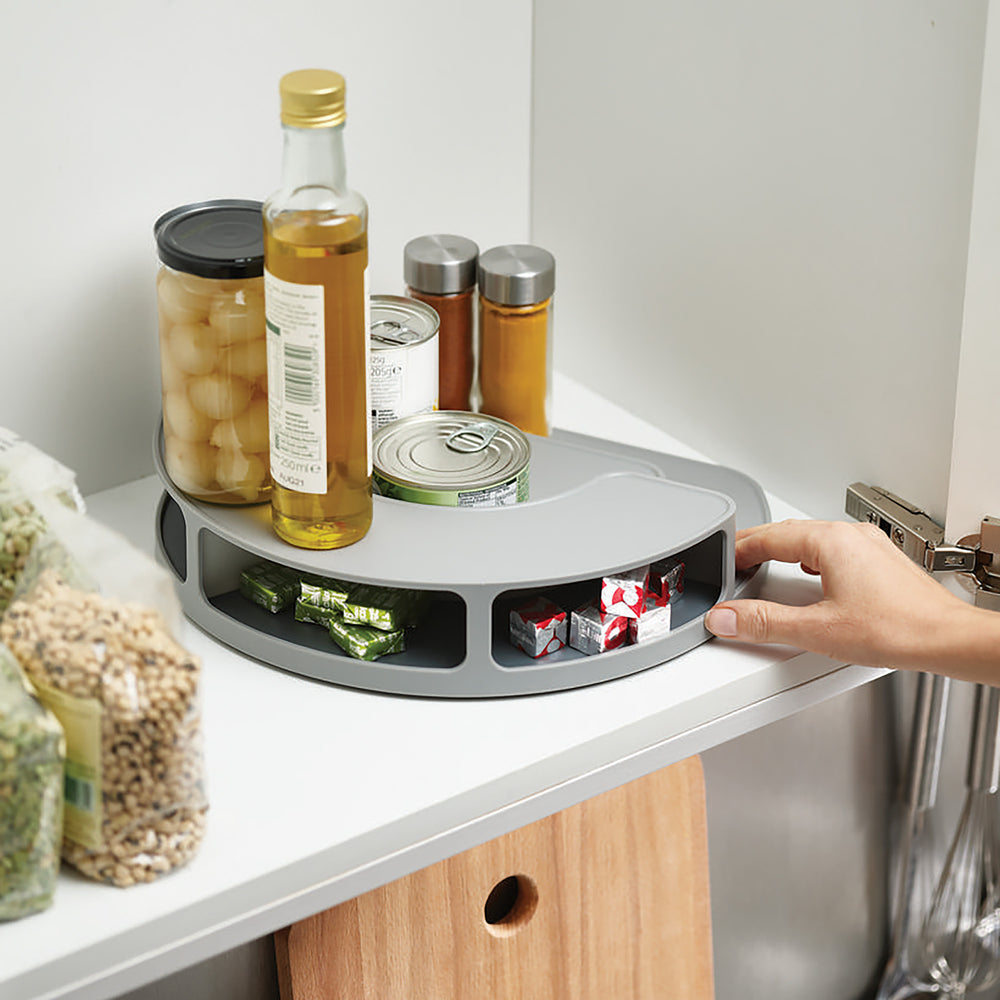 CupboardStore Rotating Organiser-Joseph Joseph-Plastic Box Shop