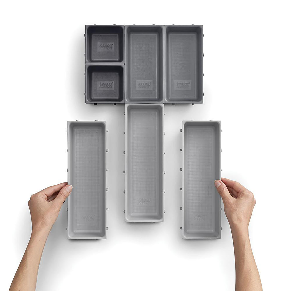 Blox 7-piece Drawer Organiser Set-Joseph Joseph-Plastic Box Shop