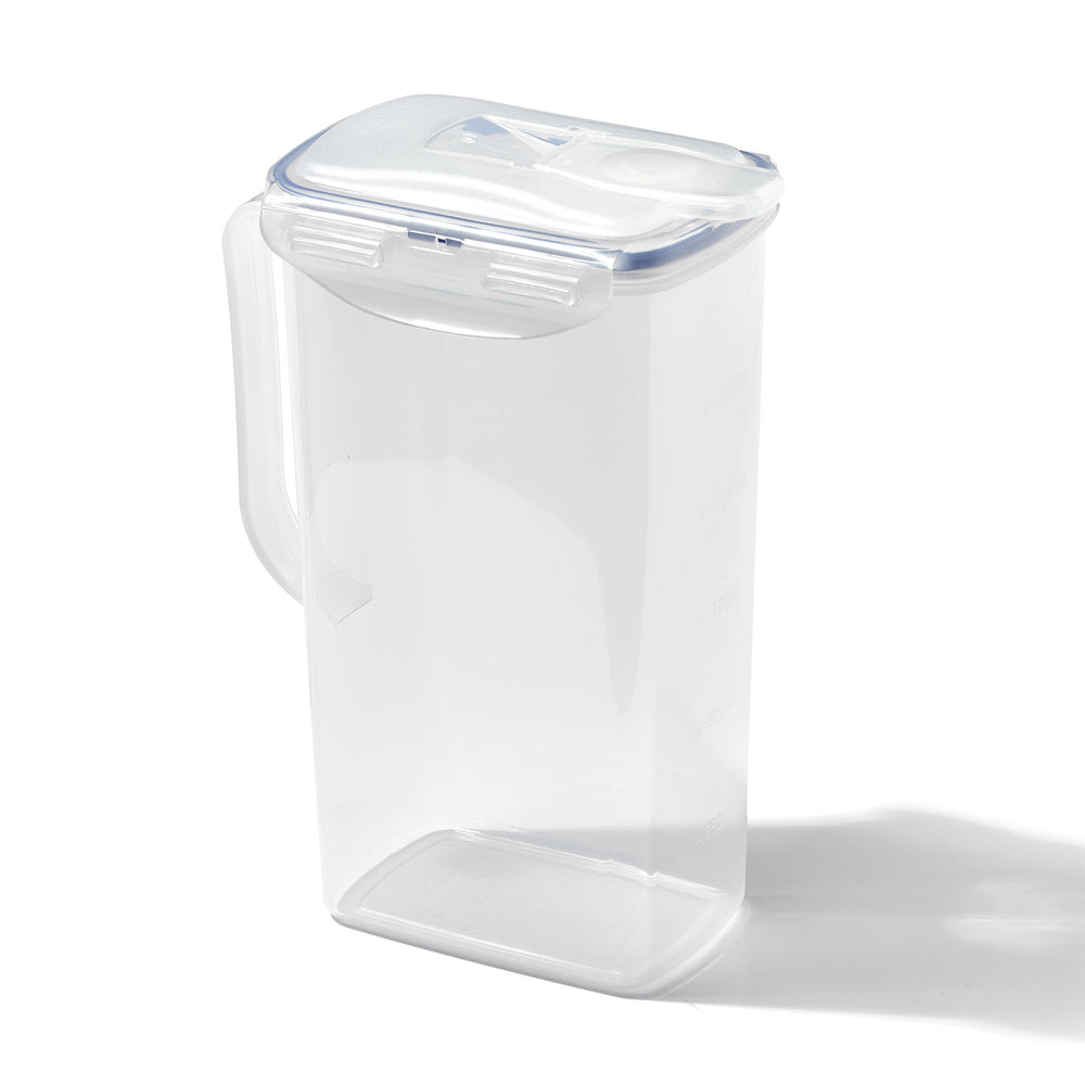 1.5 Litre Fridge Door Jug with Airtight Lid and Flip Top Spout-Lock & Lock-Plastic Box Shop