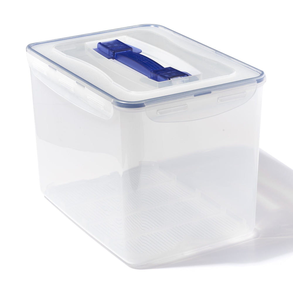 12 Litre Clear Airtight Plastic Storage Box with Clip Lid – Lock & Lock-Lock & Lock-Plastic Box Shop