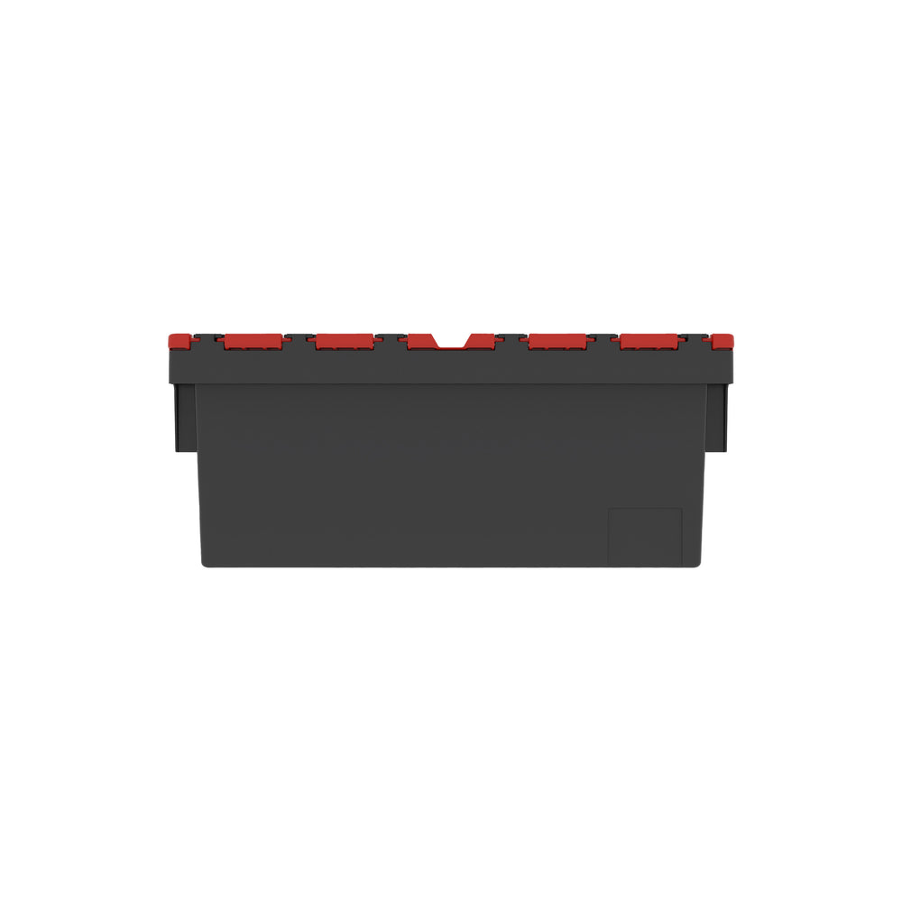 SINGLE - 250mm Attached Lid Container-LH-Plastic Box Shop