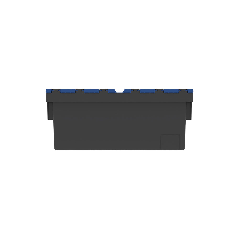 SINGLE - 250mm Attached Lid Container-LH-Plastic Box Shop