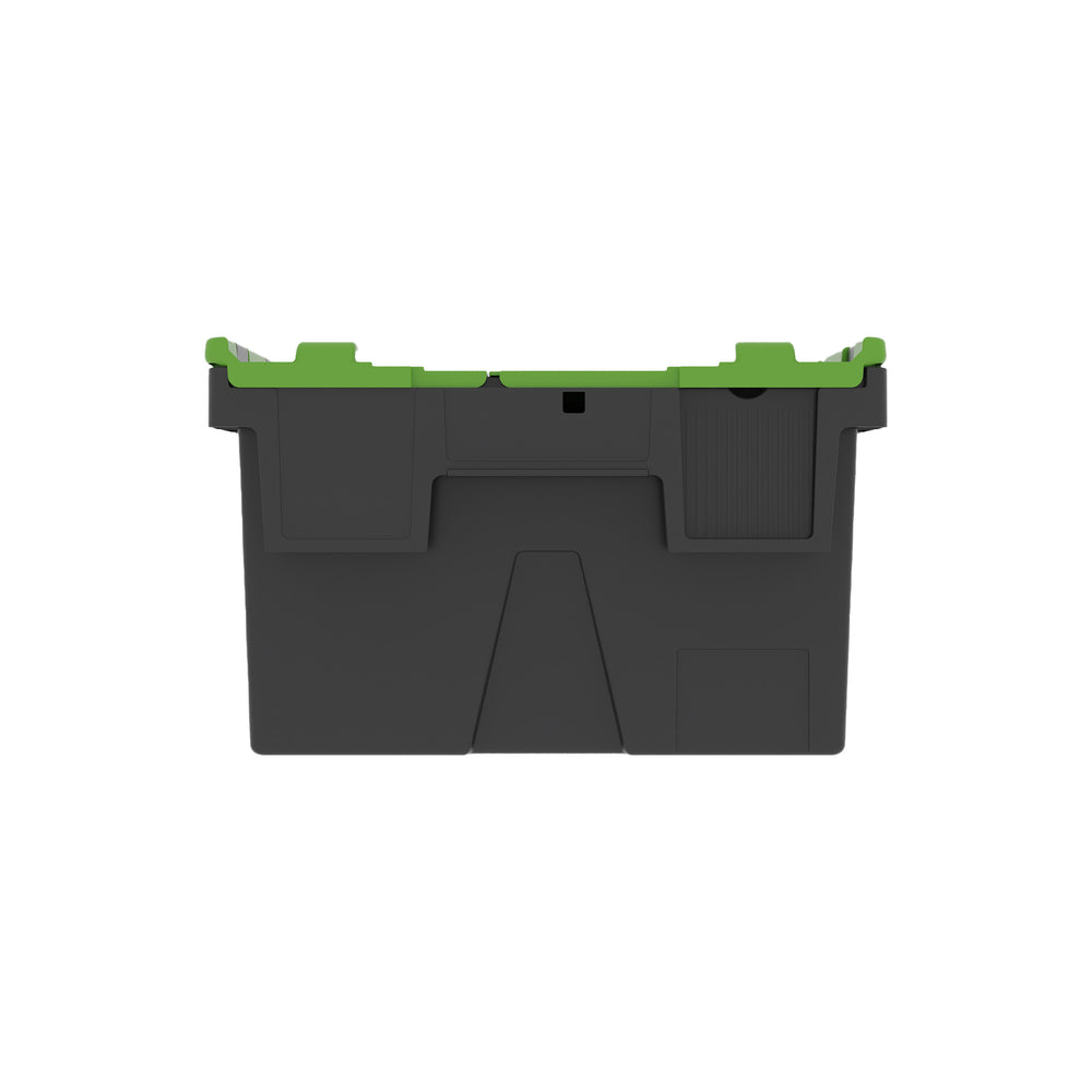 SINGLE - 250mm Attached Lid Container-LH-Plastic Box Shop