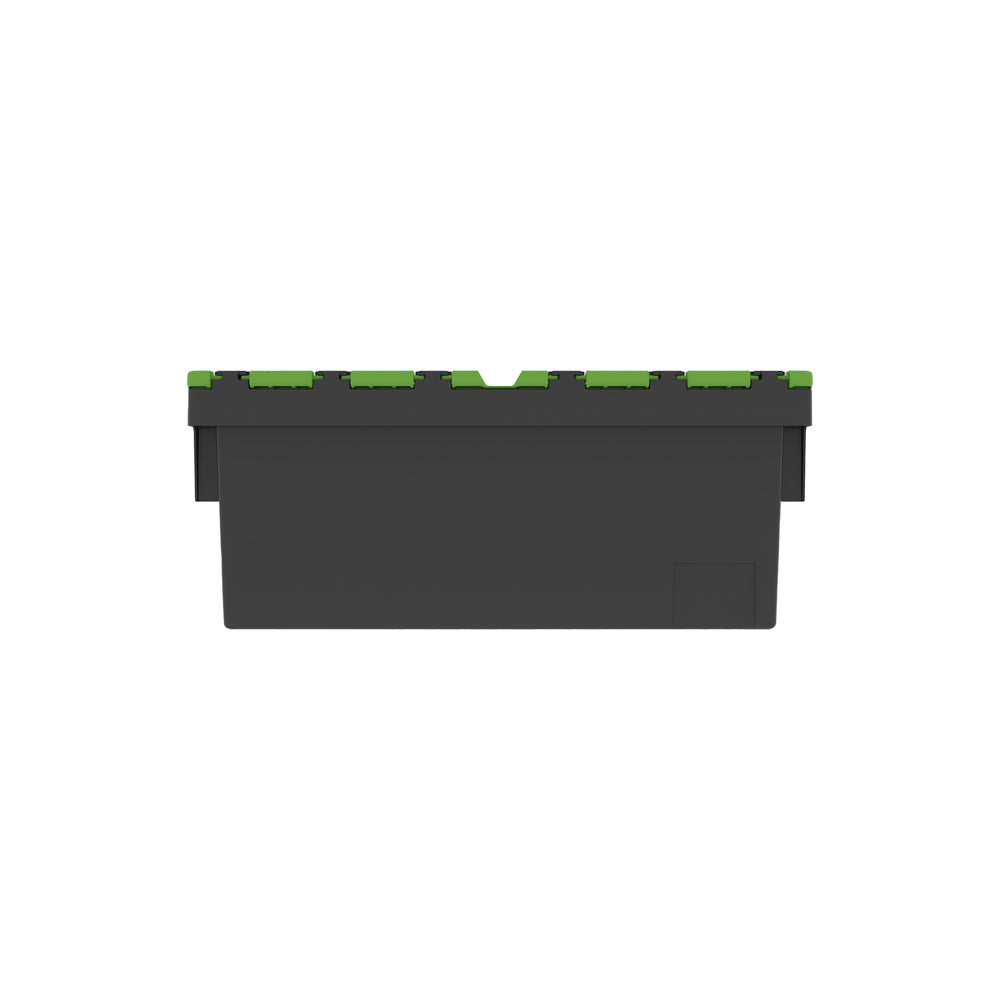SINGLE - 250mm Attached Lid Container-LH-Plastic Box Shop