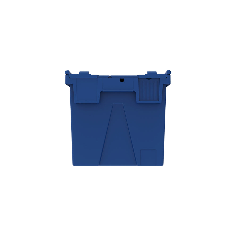 SINGLE - 65 Litre ALC Container 365mm BLUE-LH-Plastic Box Shop