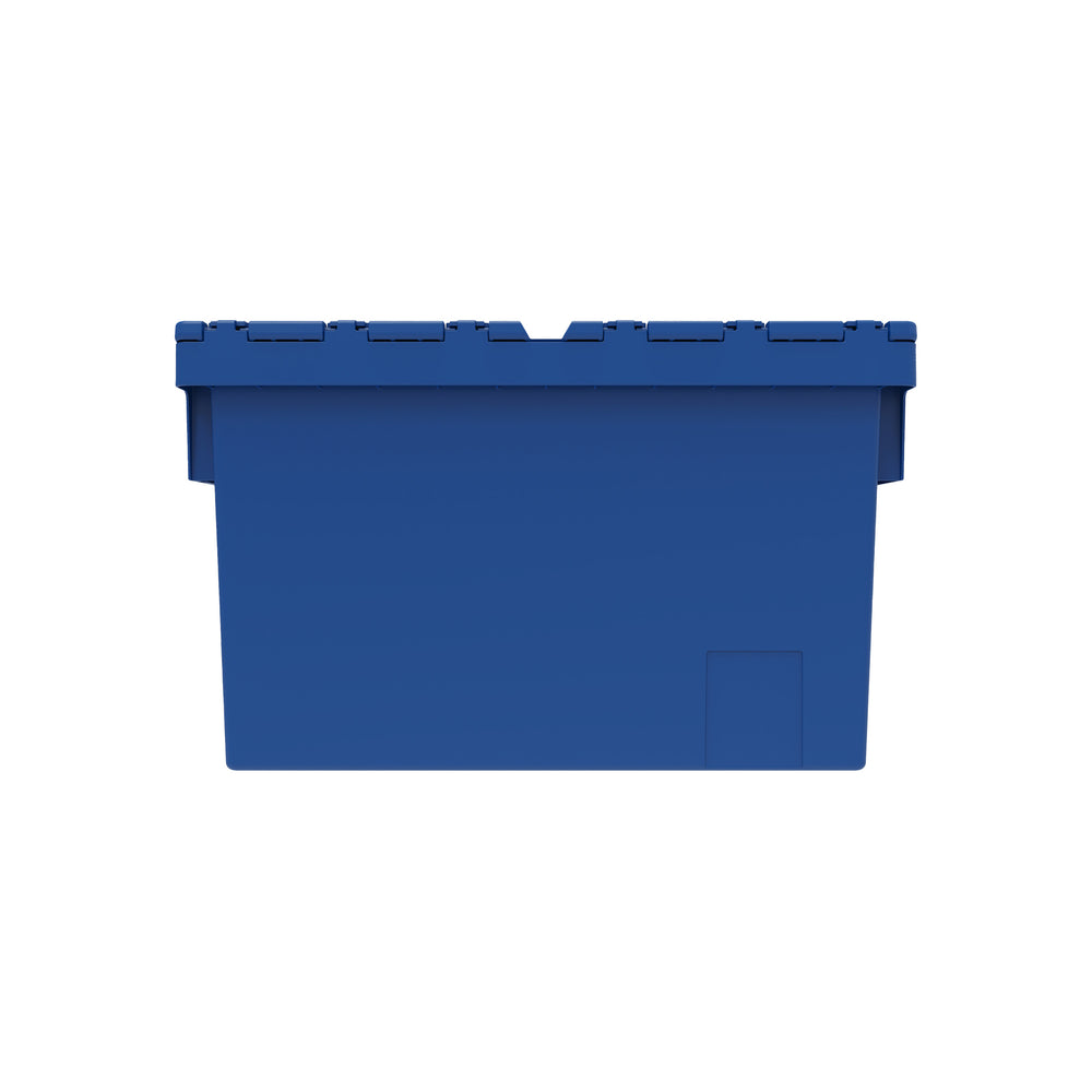 SINGLE - 65 Litre ALC Container 365mm BLUE-LH-Plastic Box Shop