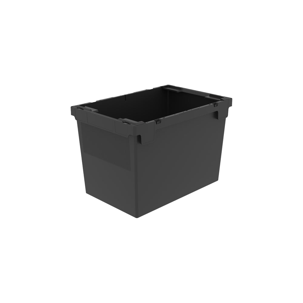 80 Litre Heavy Duty Box with Bale Arms-LH-Plastic Box Shop