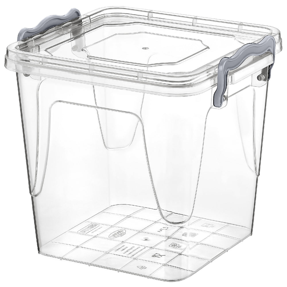 1.8 Litre Clear Square Plastic Storage Box – Hobby Life-Hobby Life-Plastic Box Shop