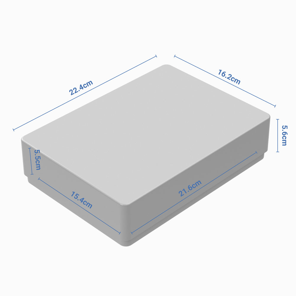 A5 White PostProof Storage Box-SBW-Plastic Box Shop