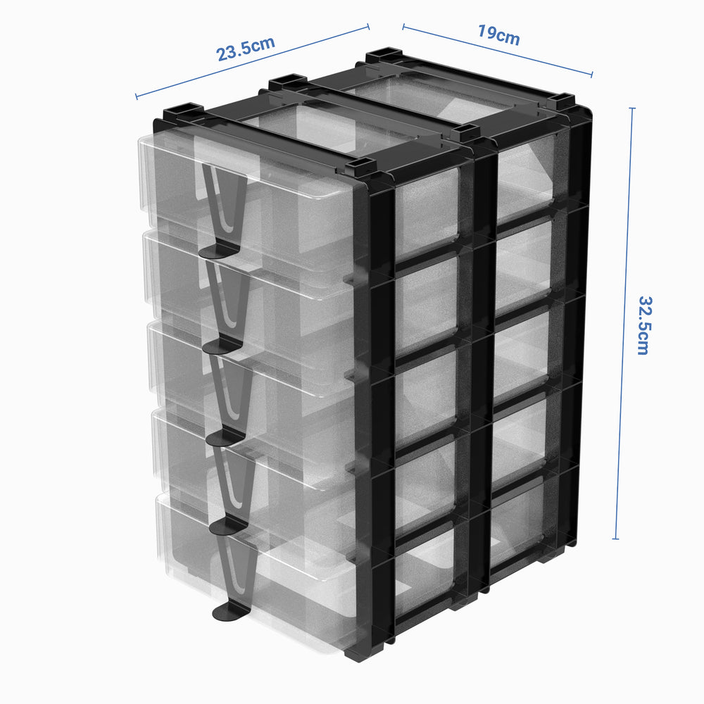A5 Box Stak-SBW-Plastic Box Shop