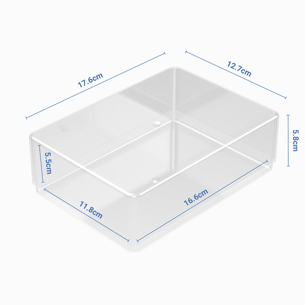 A6 Clear Plastic Storage Box-SBW-Plastic Box Shop