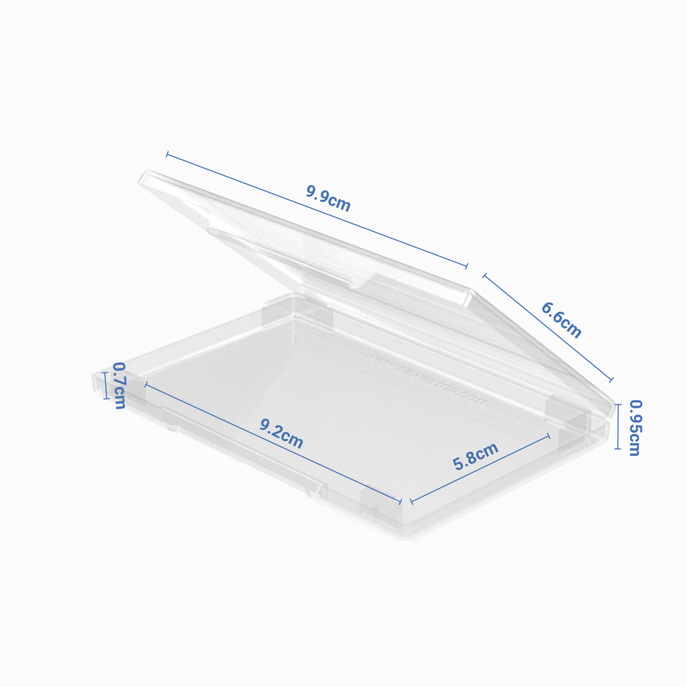 Credit Card Size Clear Plastic Storage Wallet-SBW-Plastic Box Shop