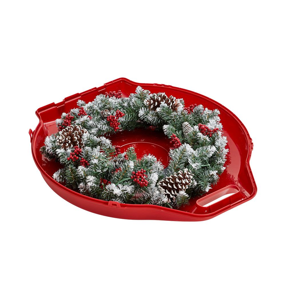 Christmas Wreath Box-Strata-Plastic Box Shop