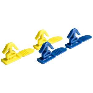BoxLoc Attached Lid Box Seal - Yellow-Talisman-Plastic Box Shop