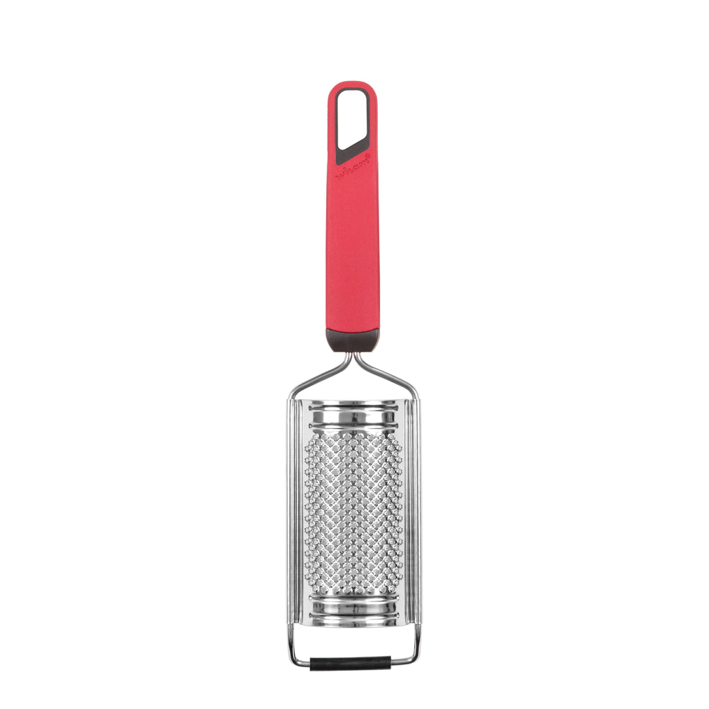 Wham Cook Soft Grip Fine Grater-Wham Cook-Chilli Red-WMFGCR-Plastic Box Shop