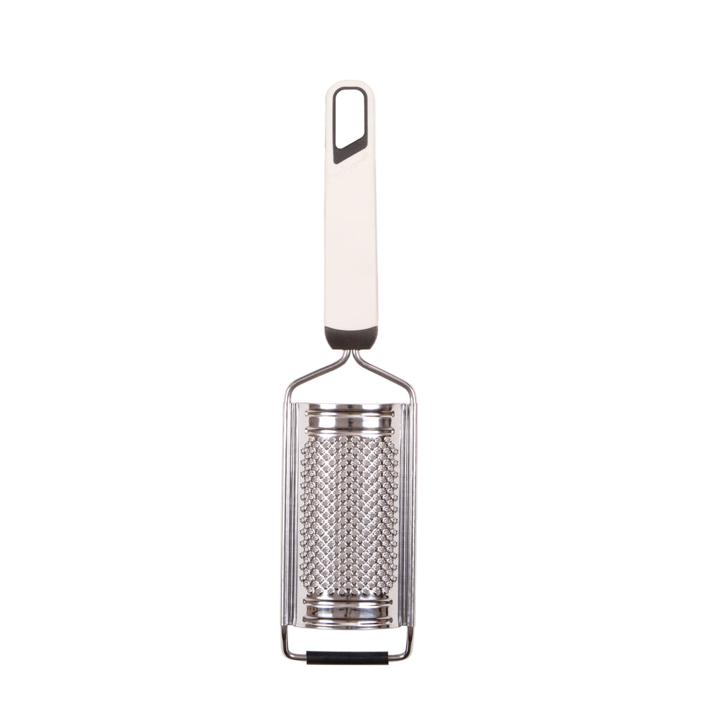 Wham Cook Soft Grip Fine Grater-Wham Cook-Cream-WMFGC-Plastic Box Shop