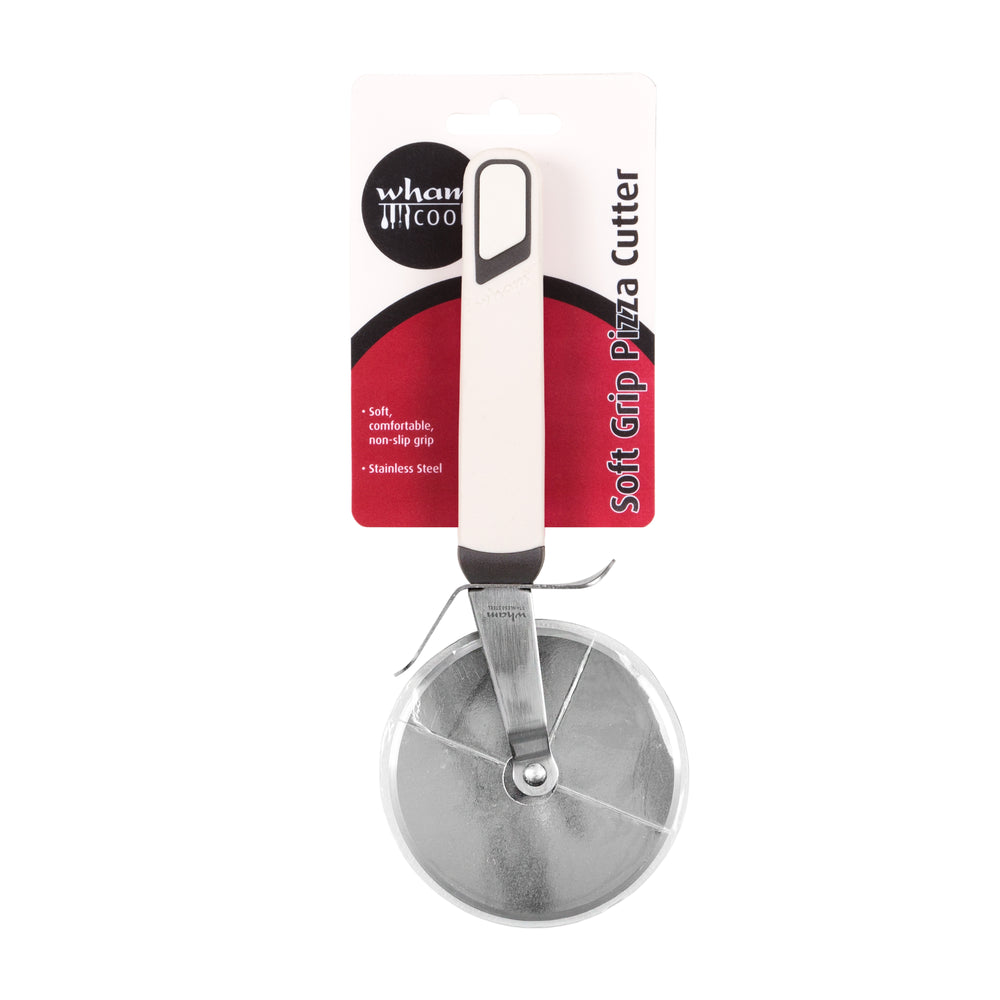 Wham Cook Soft Grip Pizza Cutter (21896)-Wham Cook-Plastic Box Shop